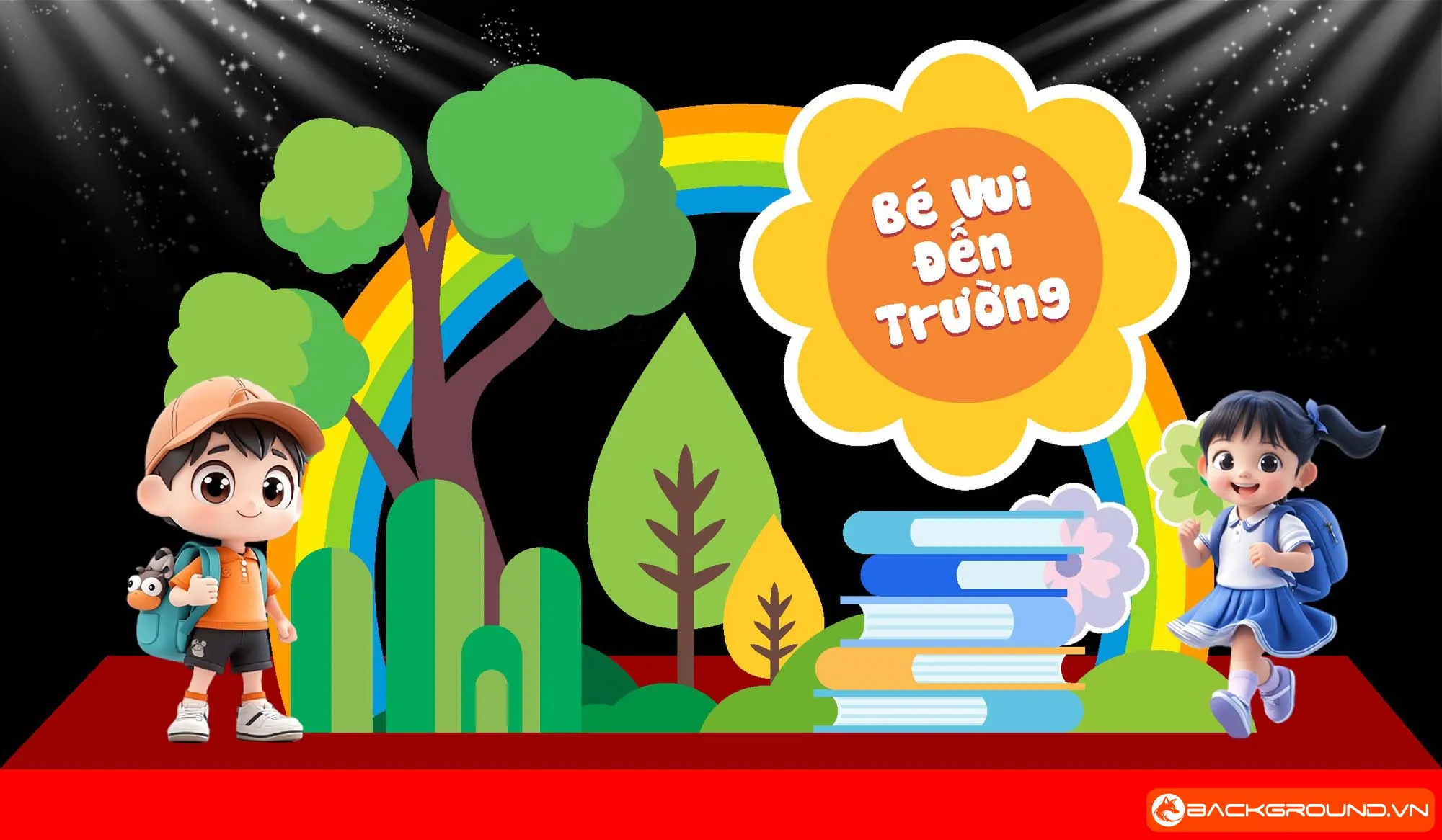 Background khai giảng trường mầm non 2025 (15)
