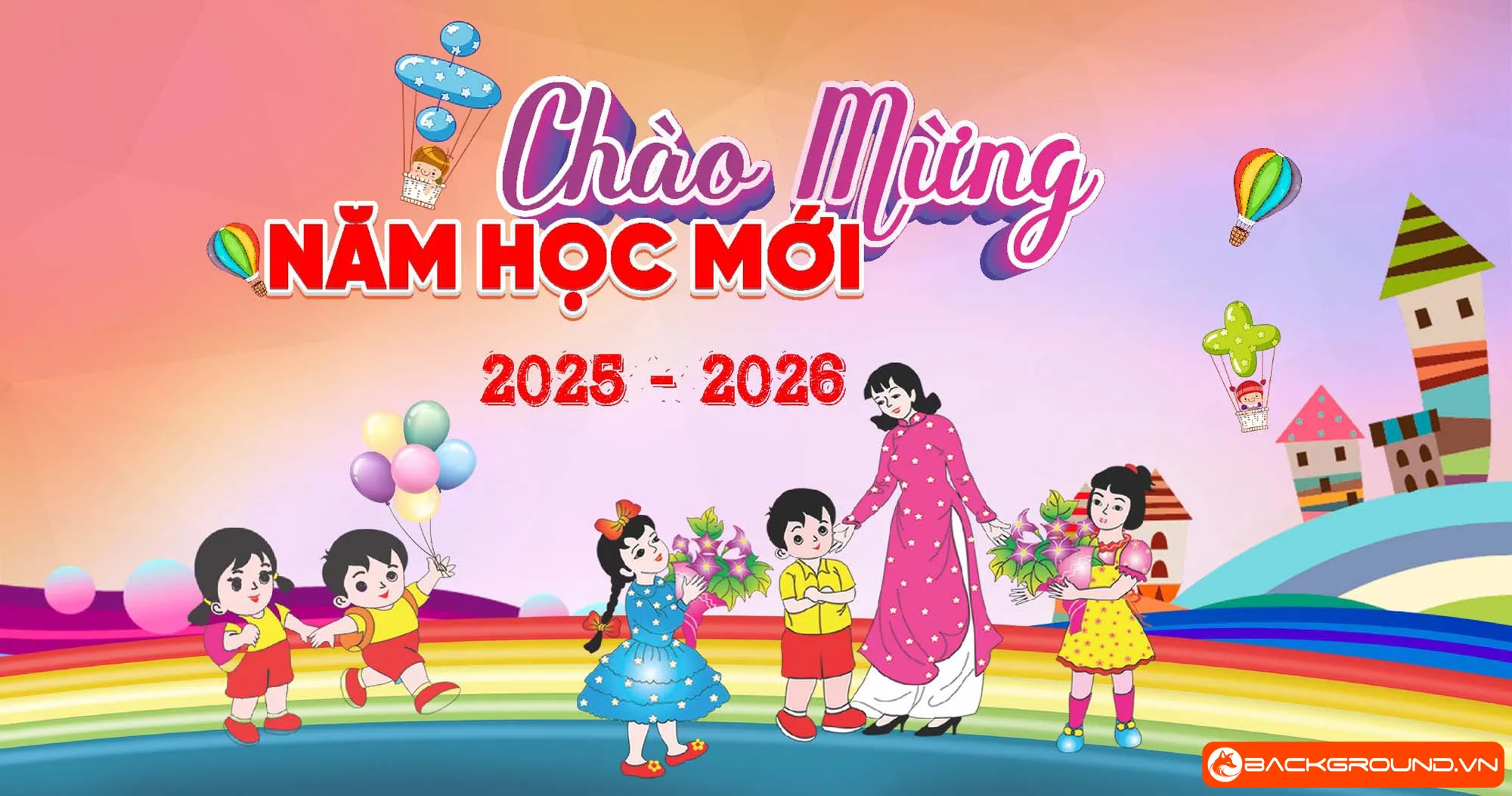 Background khai giảng trường mầm non 2025 (3)