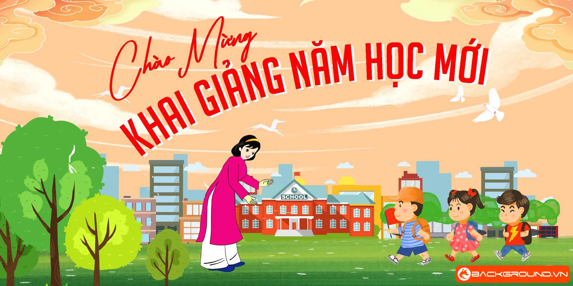 Background khai giảng trường mầm non 2025 (6)