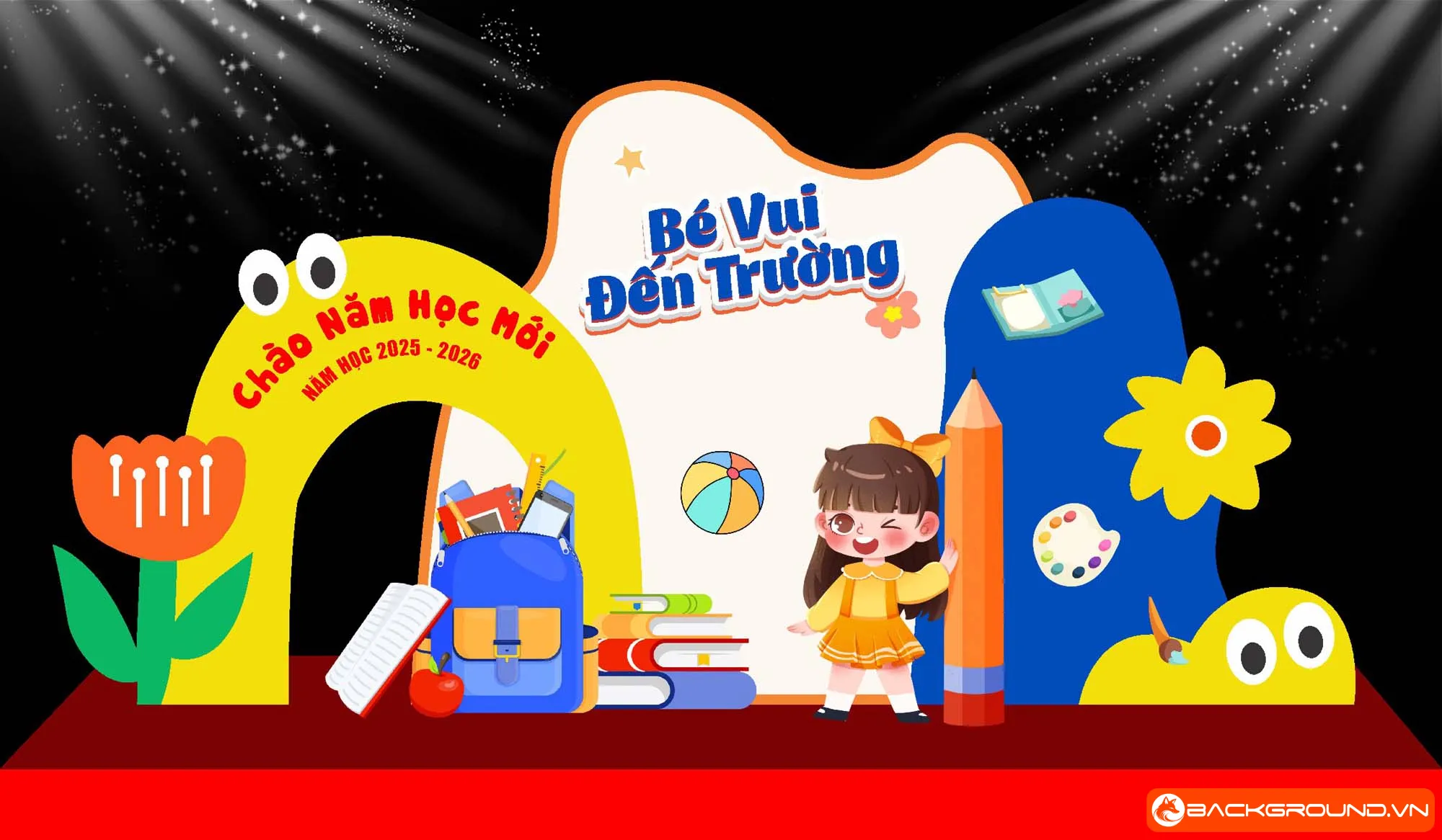 Background khai giảng trường mầm non 2025 (8)
