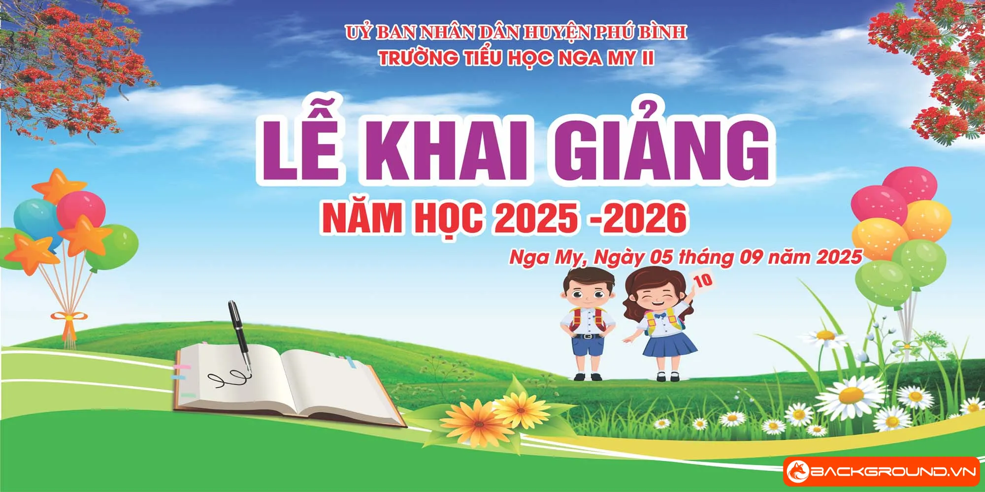 Chào mừng năm học mới Tiểu Học 2025 (28)