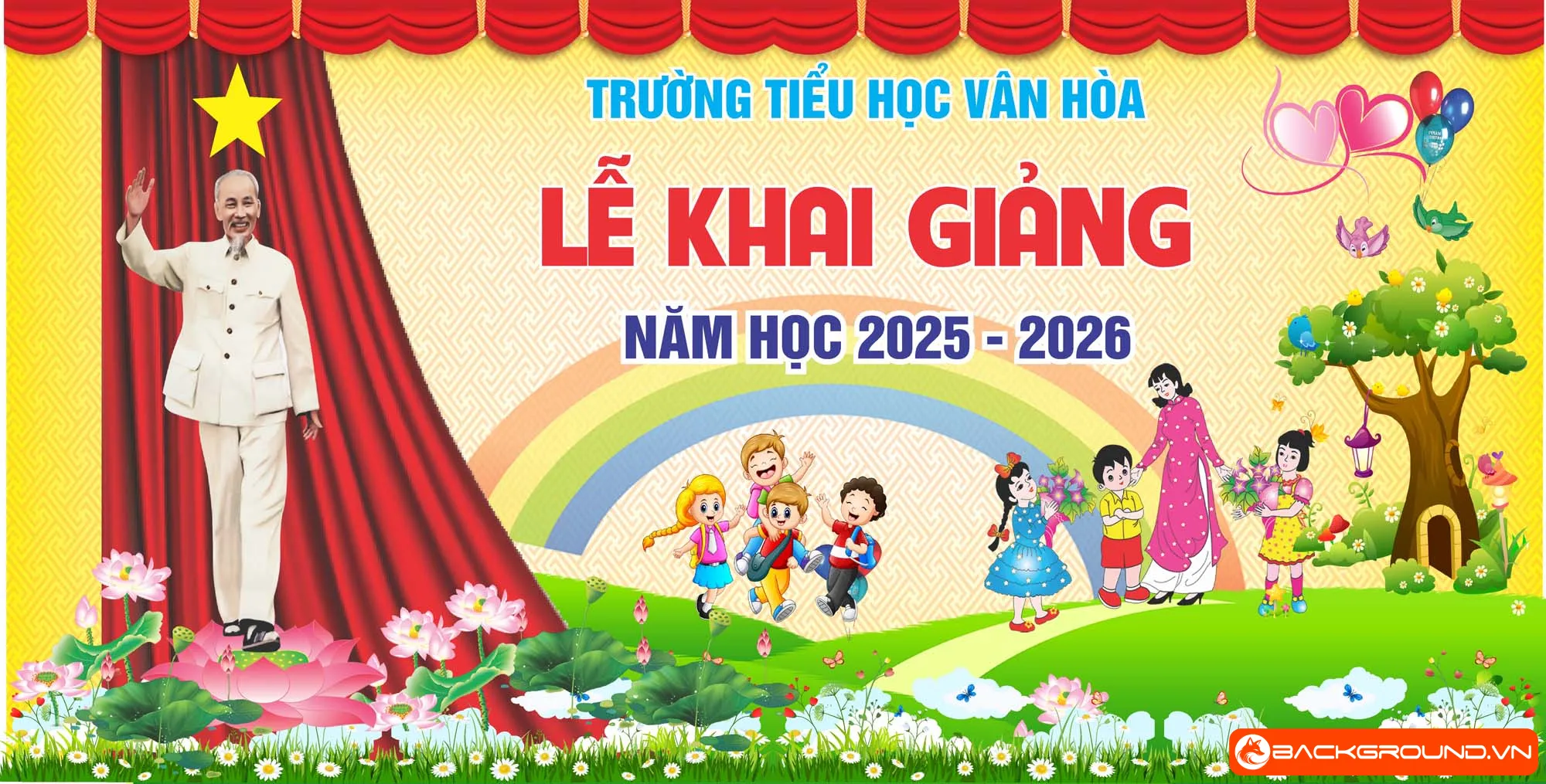 Chào mừng năm học mới Tiểu Học 2025 (37)