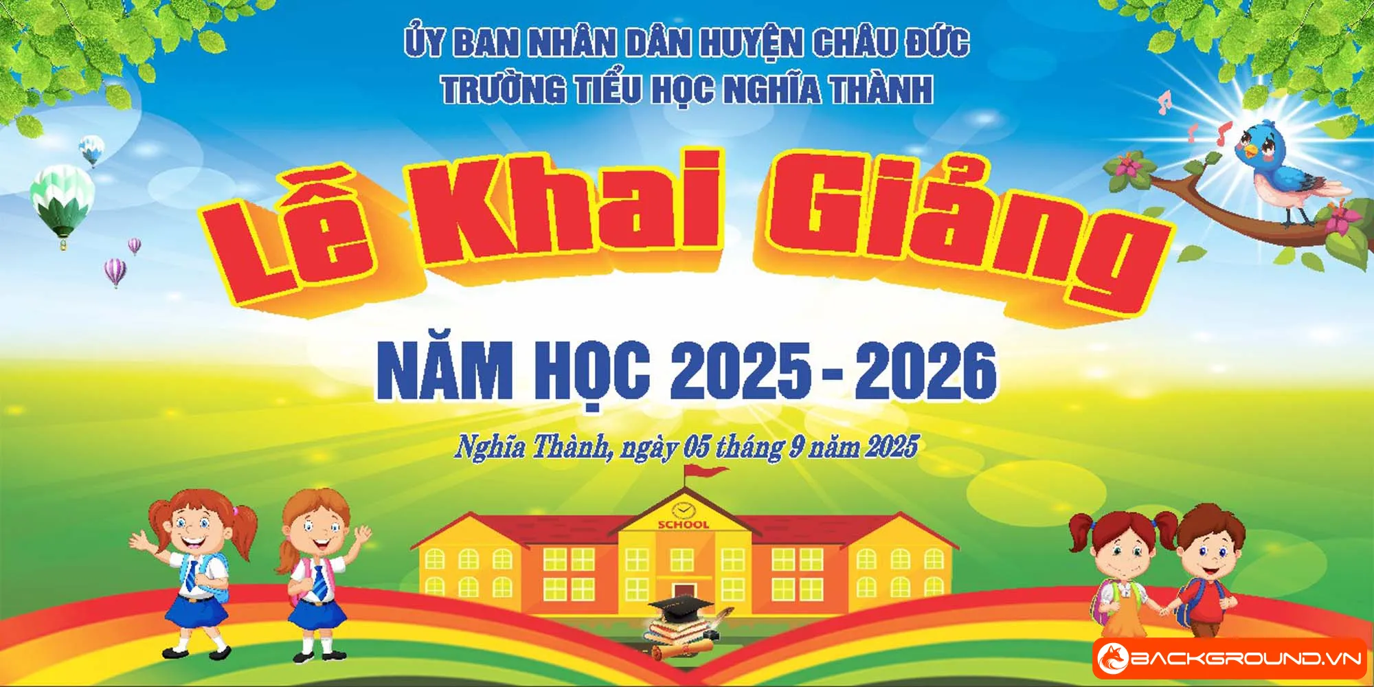 Chào mừng năm học mới Tiểu Học 2025 (39)