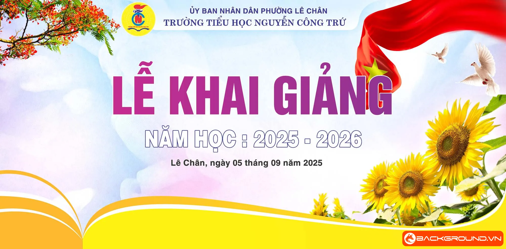Chào mừng năm học mới Tiểu Học 2025 (40)