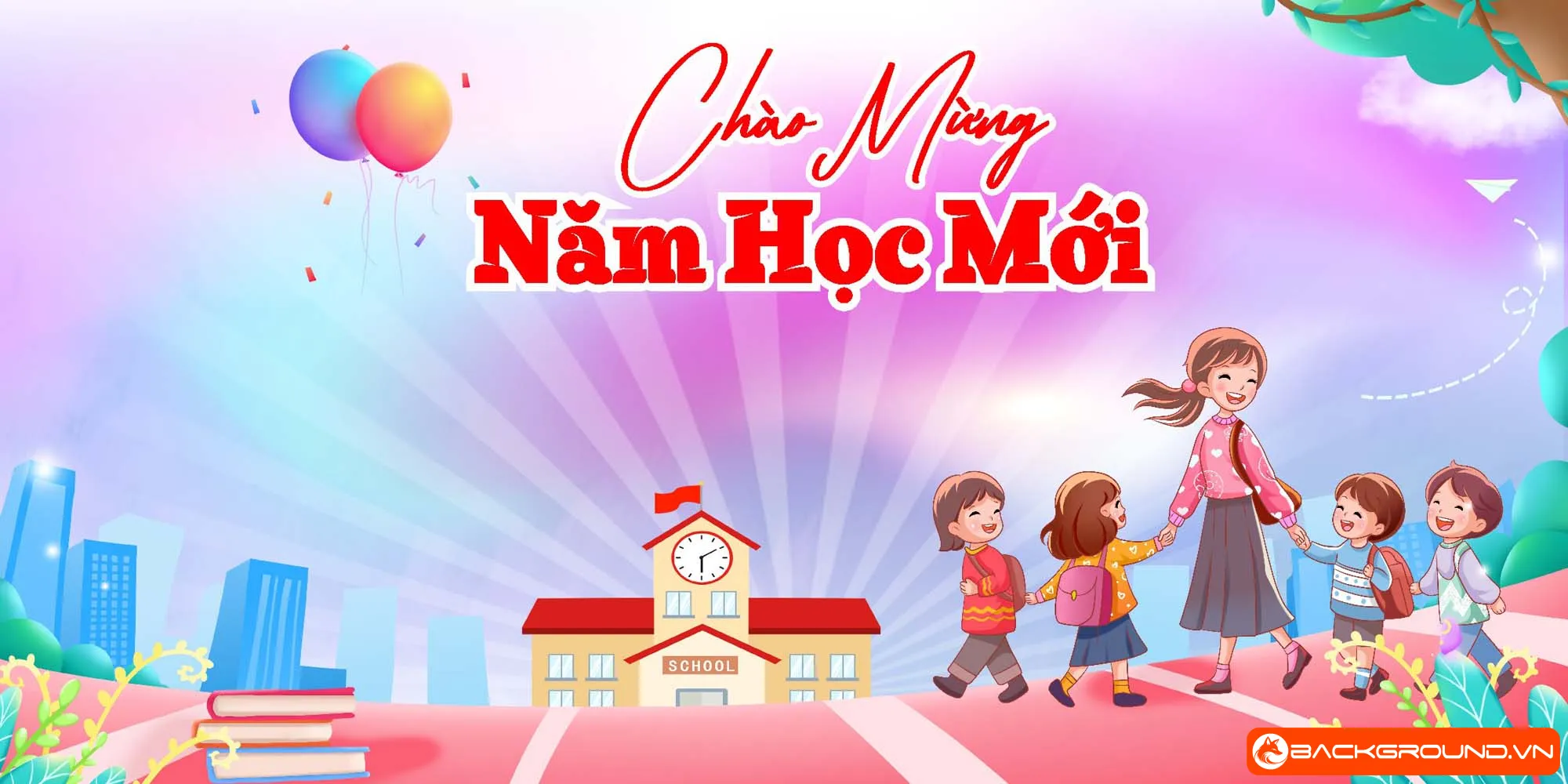 Chào mừng năm học mới Tiểu Học 2025 (5)