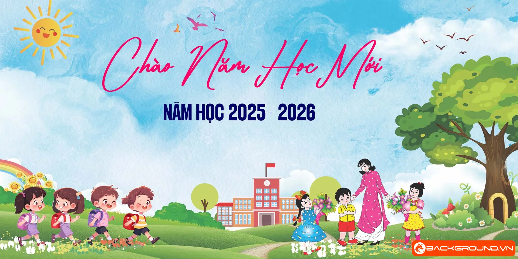 Chào mừng năm học mới Tiểu Học 2025 (6)