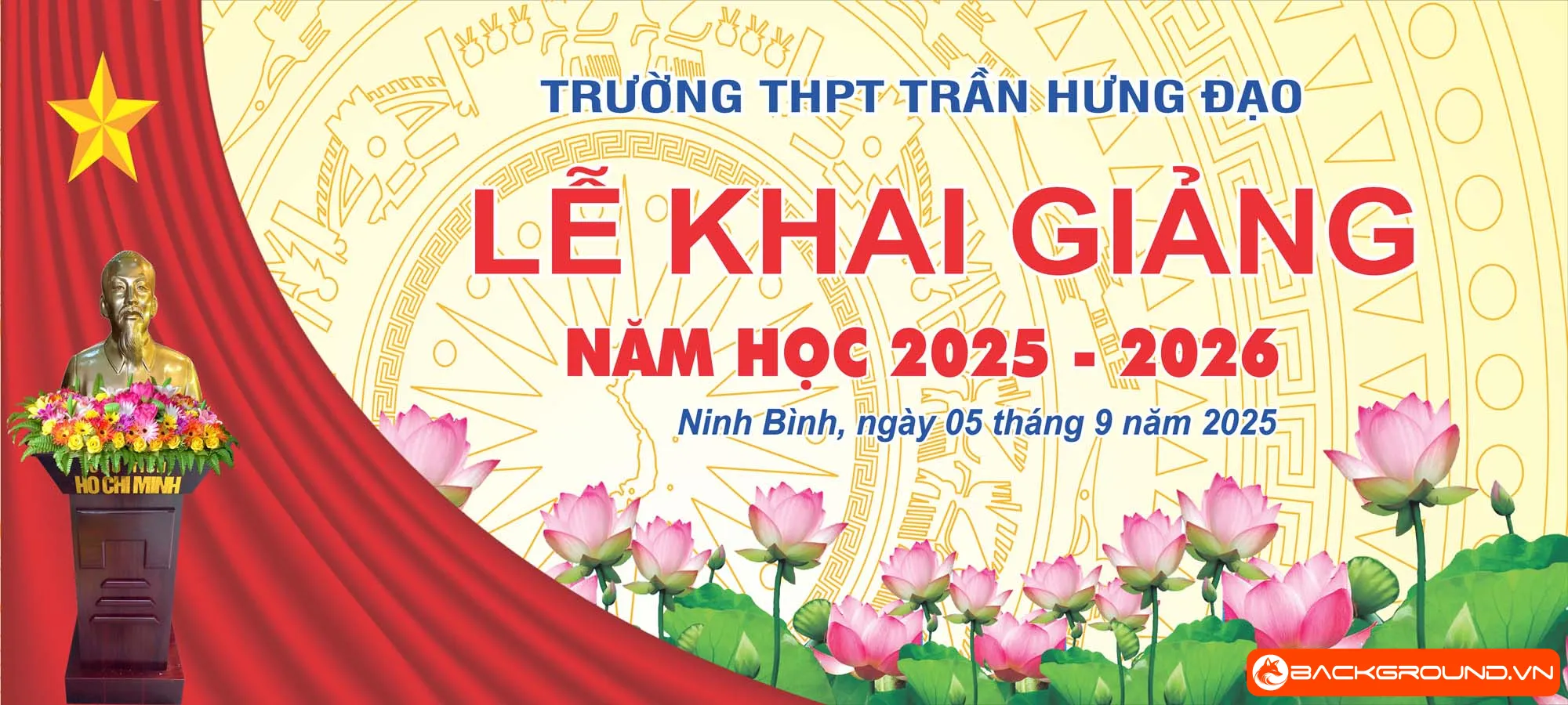 Phông nền khai giảng THPT 2025 (8)