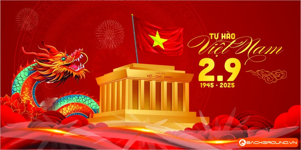 Backdrop - Pano chào mừng Quốc Khánh 2-9 (3)