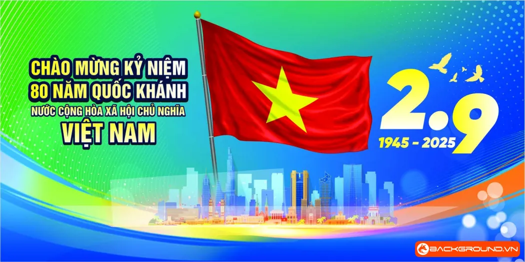 Backdrop - Pano chào mừng Quốc Khánh 2-9 (6)