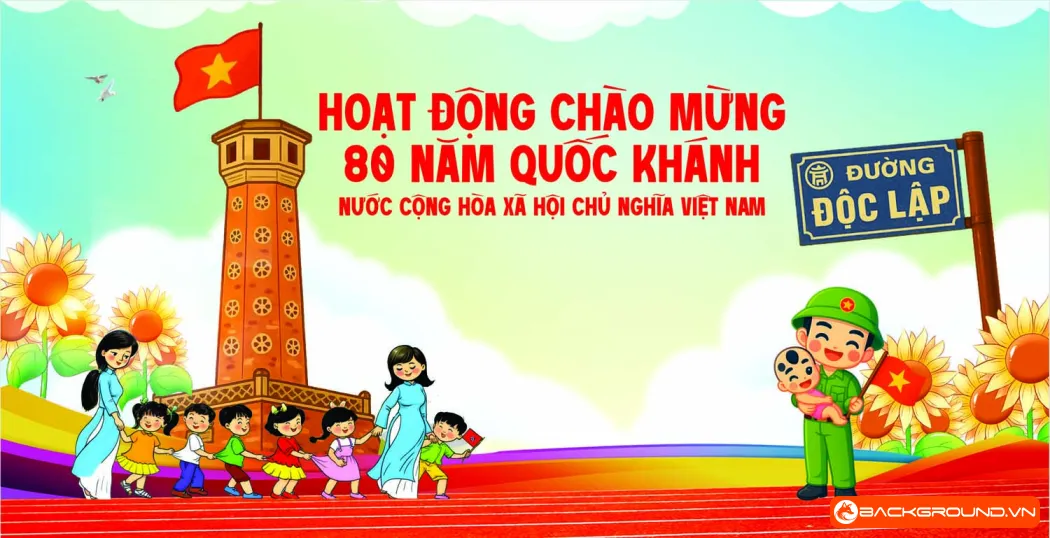 Backdrop - Pano chào mừng Quốc Khánh 2-9 (9)
