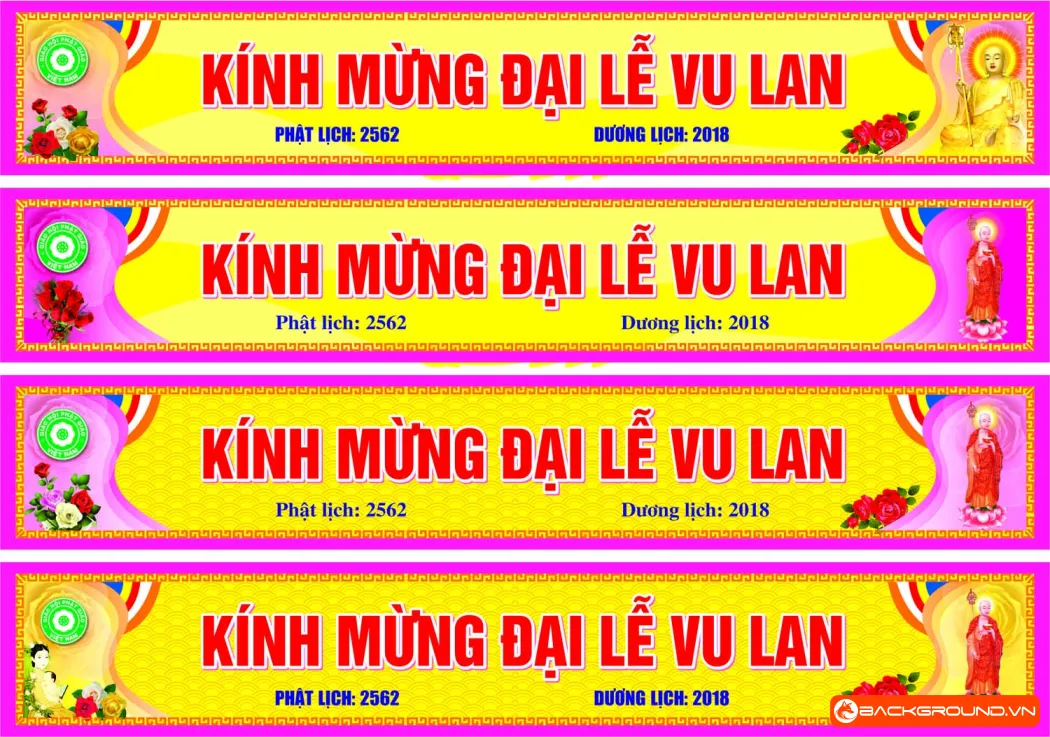 Băng rôn đại lễ Vu Lan 2025 (1)