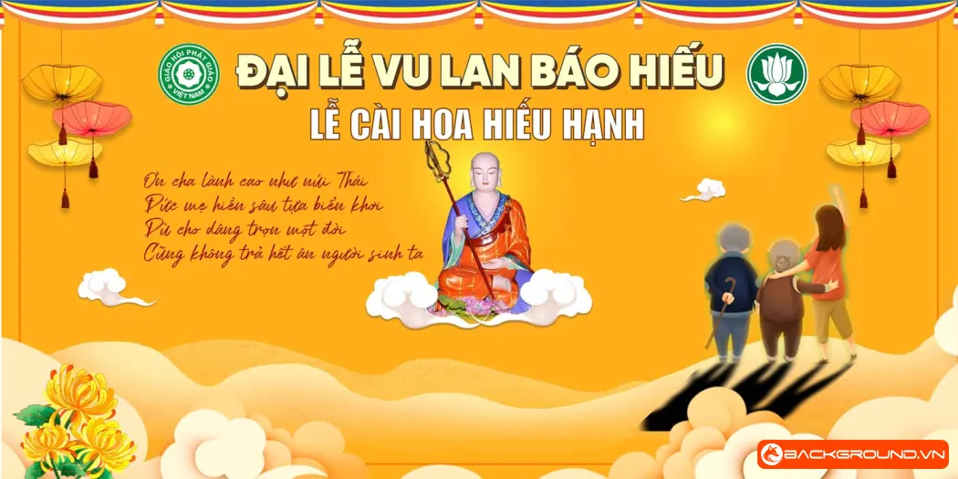 Phông nền - backdrop Lễ Vu Lan (14)
