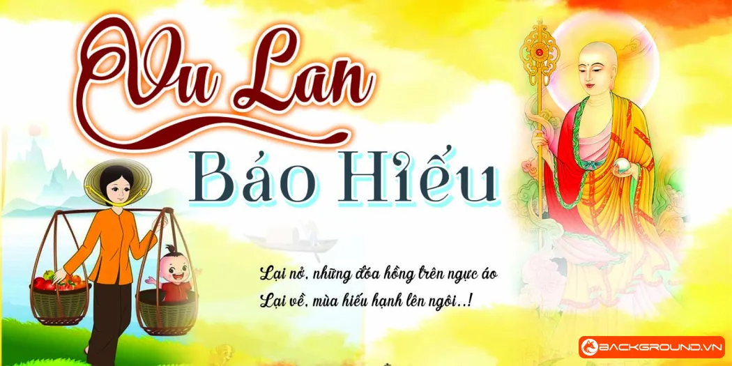 Phông nền - backdrop Lễ Vu Lan (16)