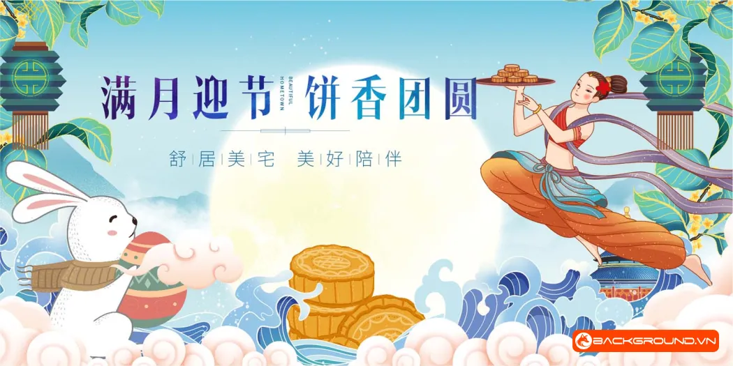 Phông nền trung thu 2025 - Vector (12)