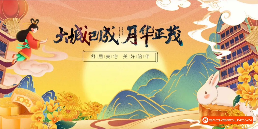 Phông nền trung thu 2025 - Vector (13)
