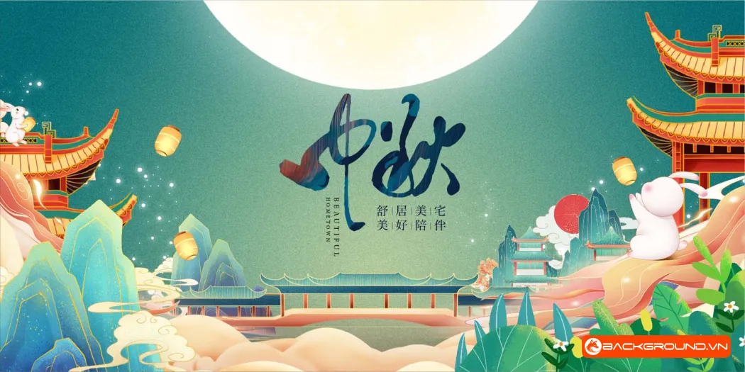 Phông nền trung thu 2025 - Vector (20)