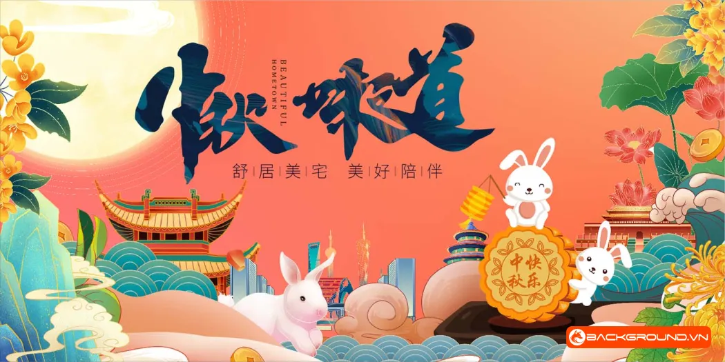 Phông nền trung thu 2025 - Vector (21)