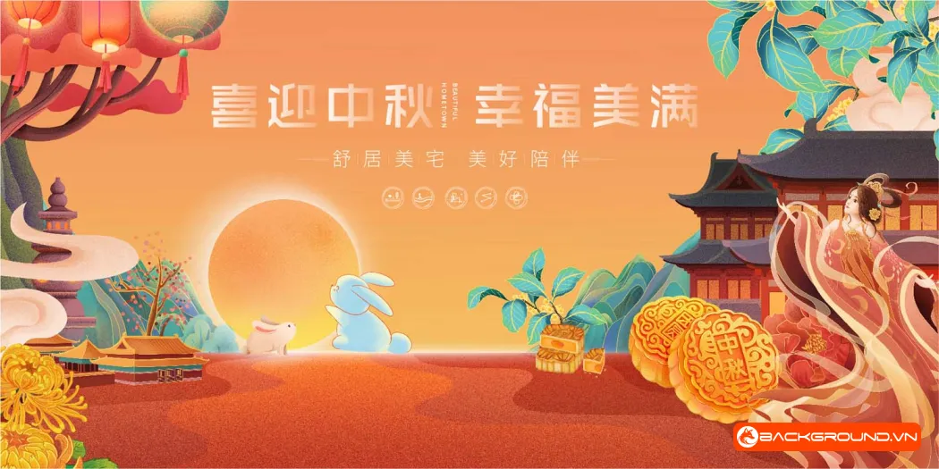 Phông nền trung thu 2025 - Vector (9)