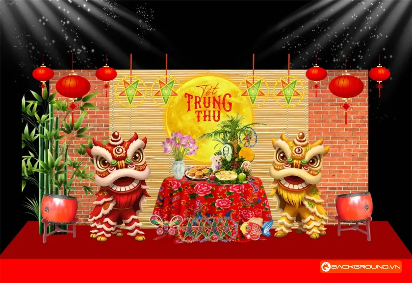 Tiểu cảnh tết trung thu 2025 (5)