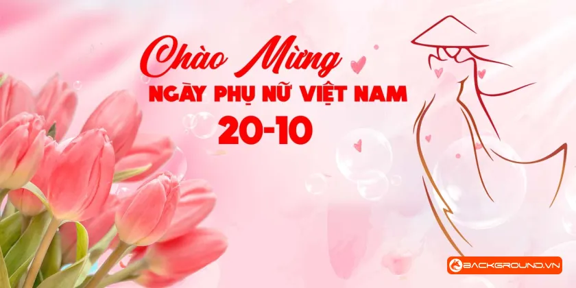 Phông Nền Ngày Phụ Nữ Việt Nam 20-10 (3)