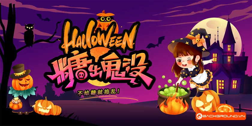 Phông nền - Background Halloween (1)