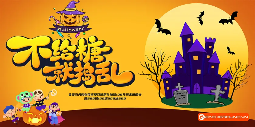 Phông nền - Background Halloween (12)