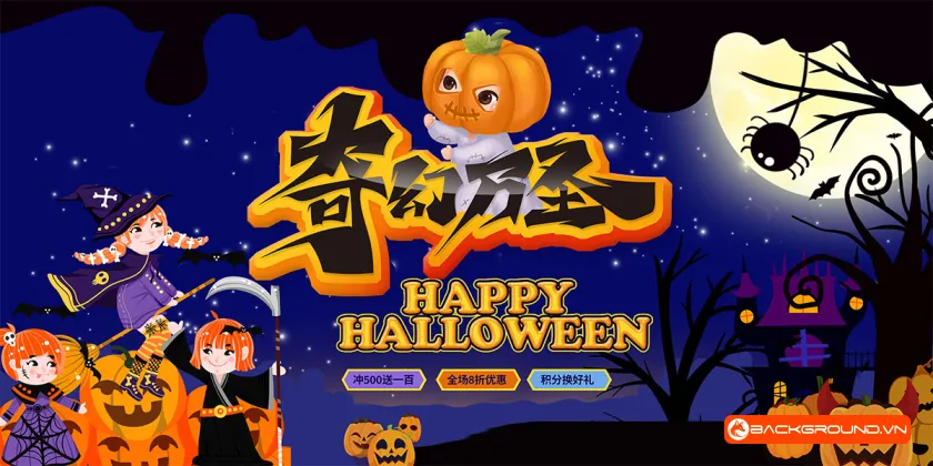 Phông nền - Background Halloween (14)