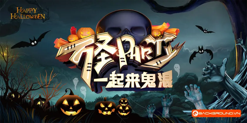 Phông nền - Background Halloween (2)