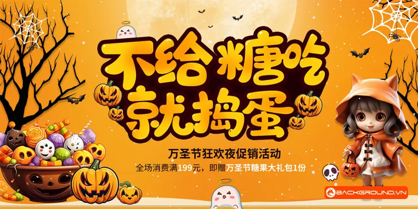 Phông nền - Background Halloween (20)