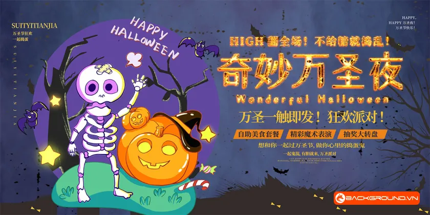 Phông nền - Background Halloween (24)