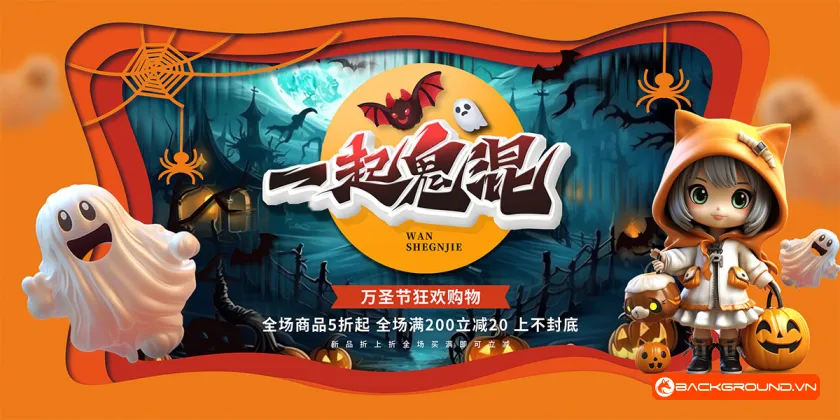 Phông nền - Background Halloween (29)