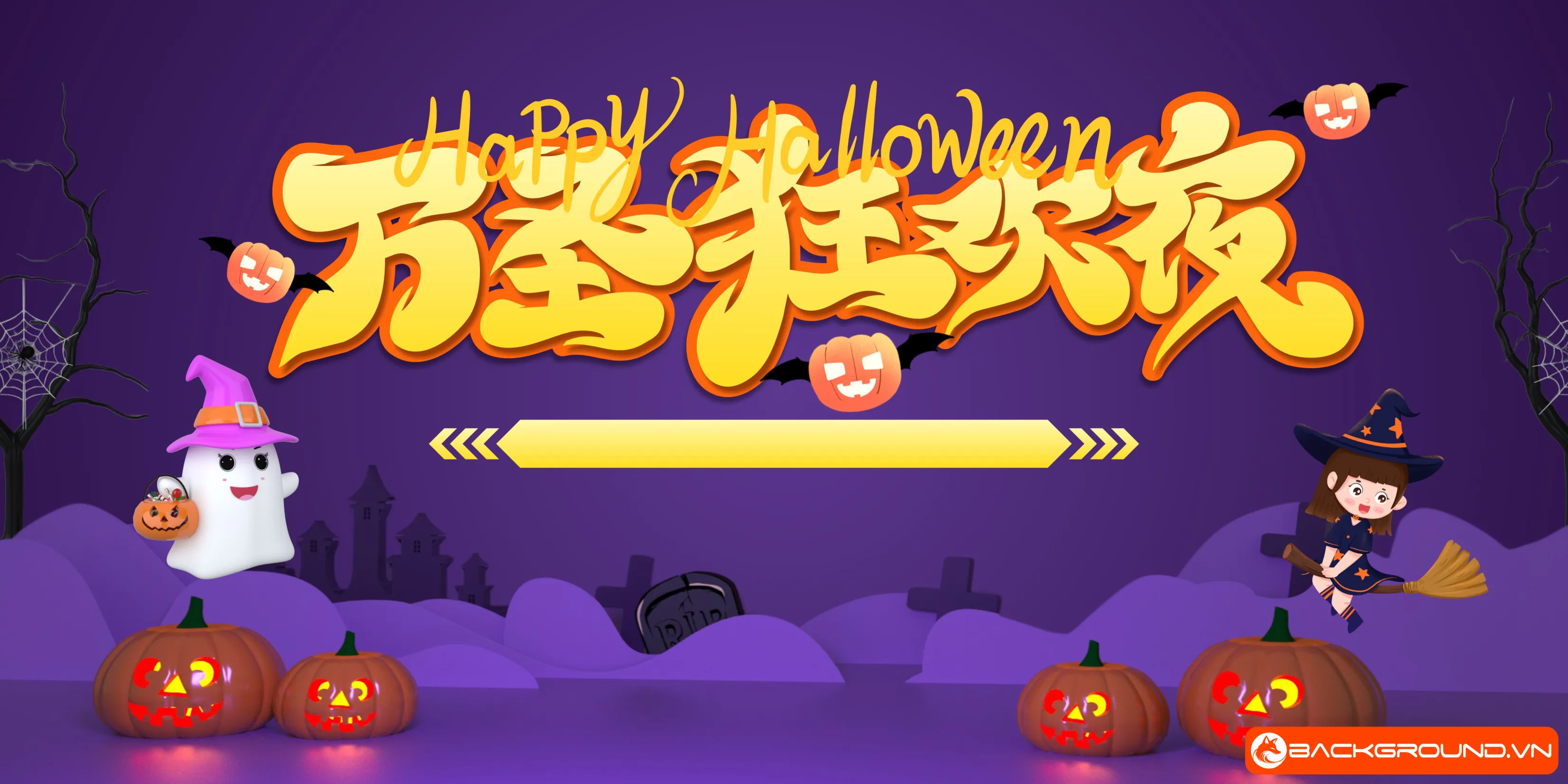 Phông nền - Background Halloween (32)
