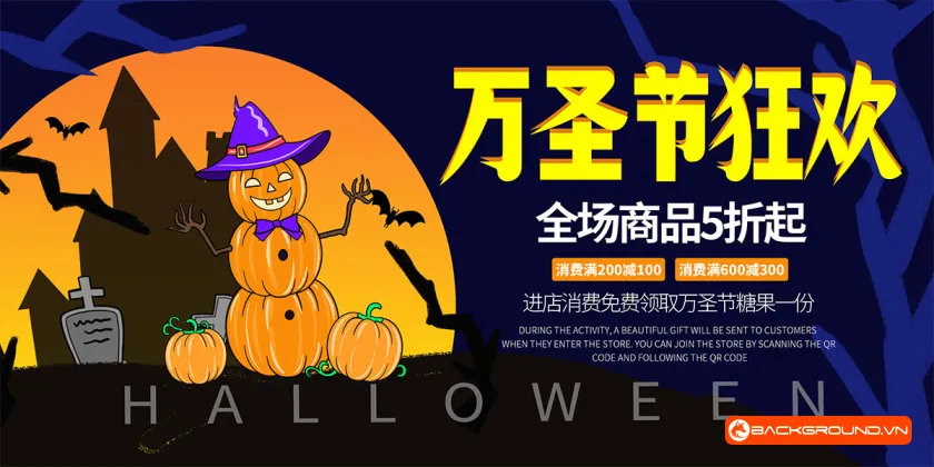 Phông nền - Background Halloween (35)