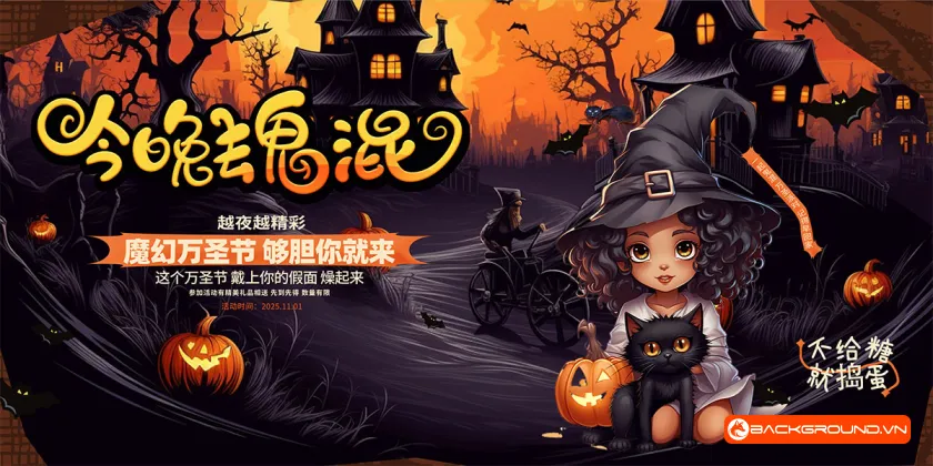 Phông nền - Background Halloween (39)