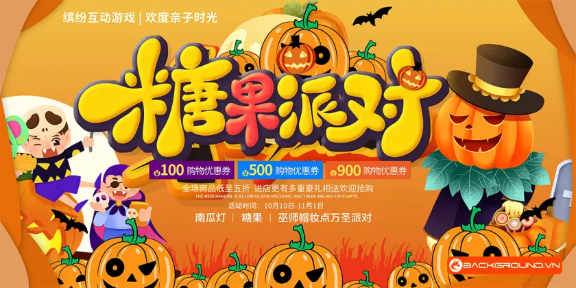 Phông nền - Background Halloween (43)