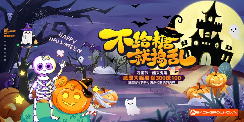 Phông nền - Background Halloween (48)