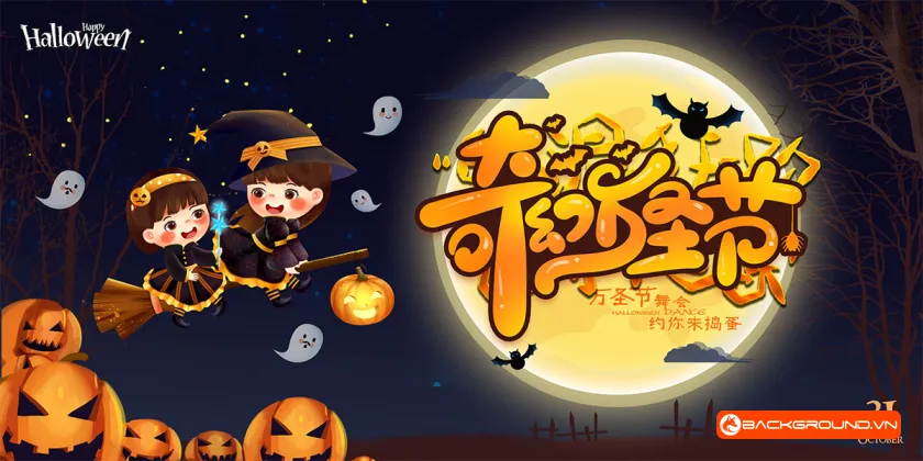 Phông nền - Background Halloween (5)