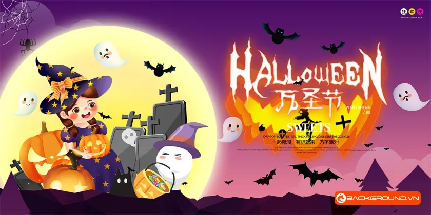 Phông nền - Background Halloween (9)