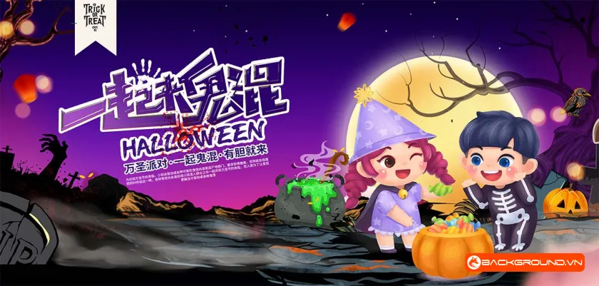 Phông Nền - Background Halloween (50)