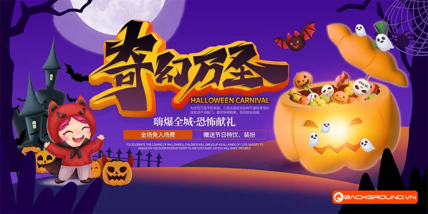 Phông Nền - Background Halloween (52)