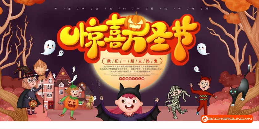 Phông Nền - Background Halloween (58)