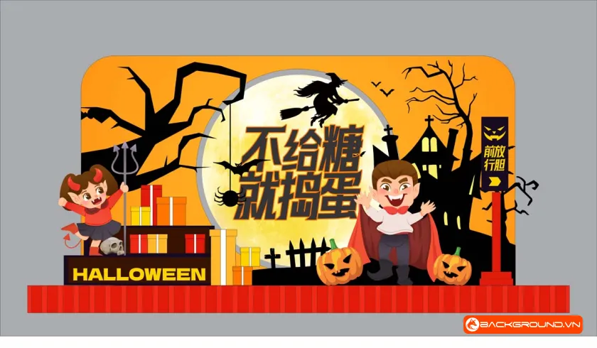 Backdrop Checkin Halloween (11)
