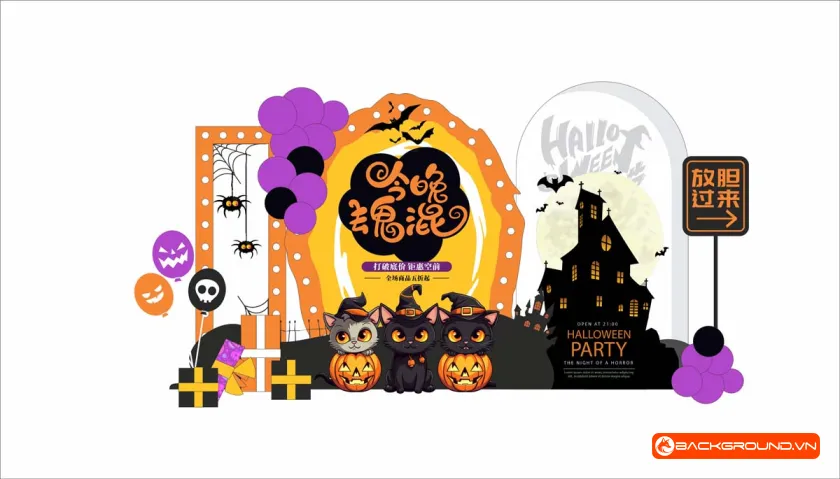 Backdrop Checkin Halloween (17)