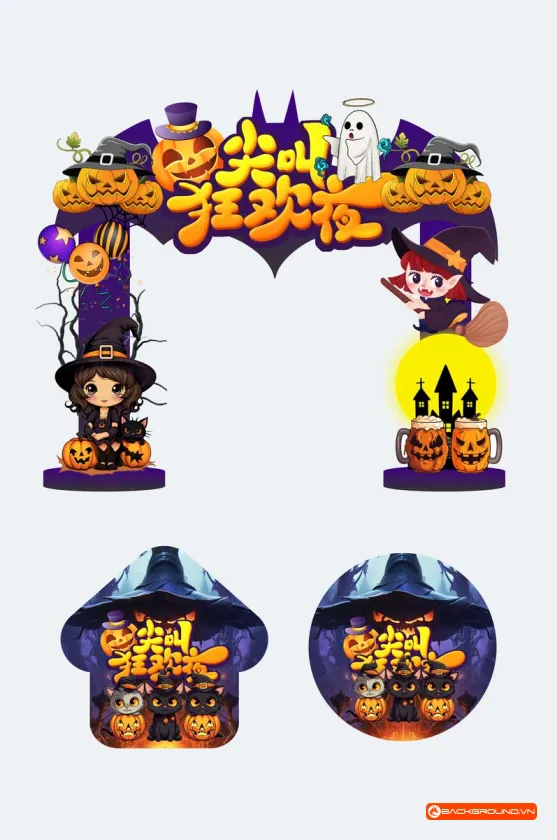 Backdrop Checkin Halloween (6)