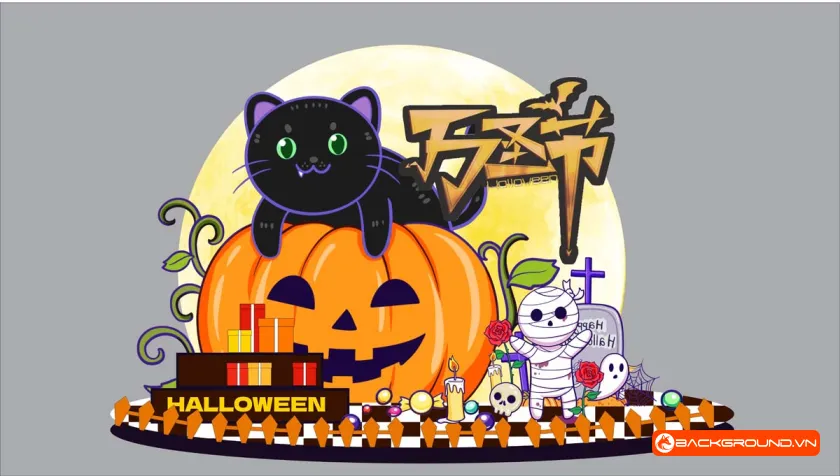 Backdrop Checkin Halloween (7)