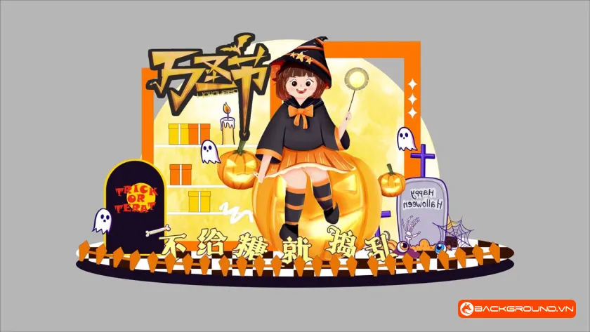 Backdrop Checkin Halloween (8)