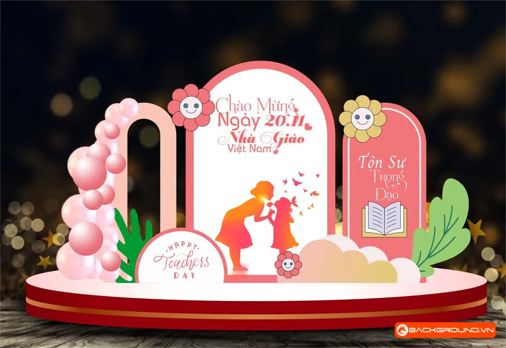 Backdrop checkin ngày Nhà Giáo Việt Nam 20-11 (9)