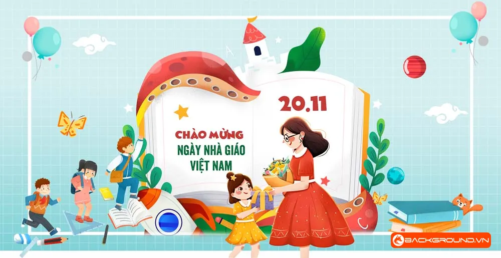 Phông nền background ngày Nhà Giáo Việt Nam 20-11 (18)