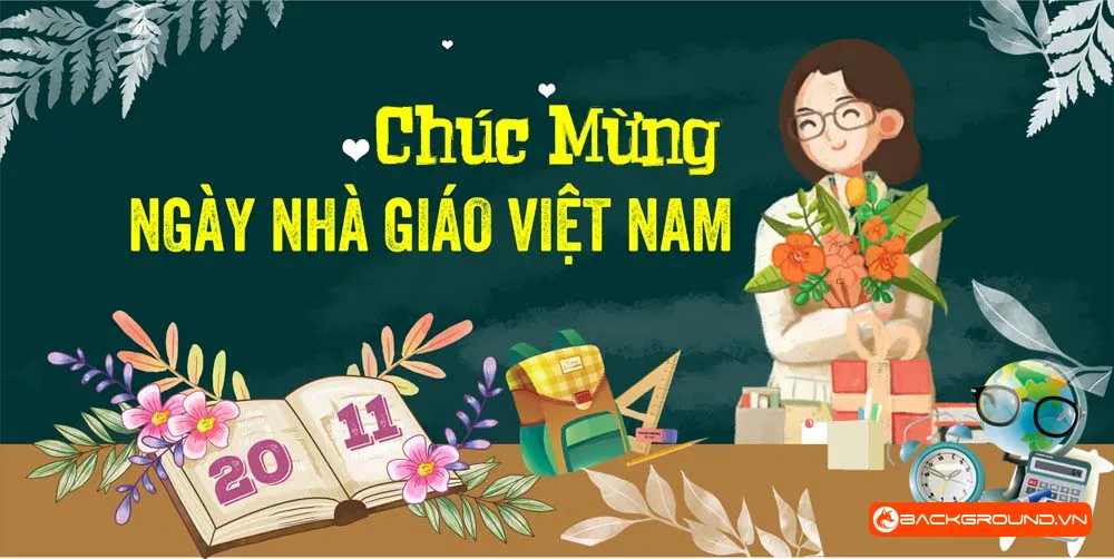 Phông nền background ngày Nhà Giáo Việt Nam 20-11 (21)