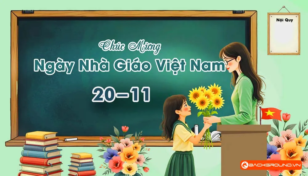 Phông nền background ngày Nhà Giáo Việt Nam 20-11 (33)